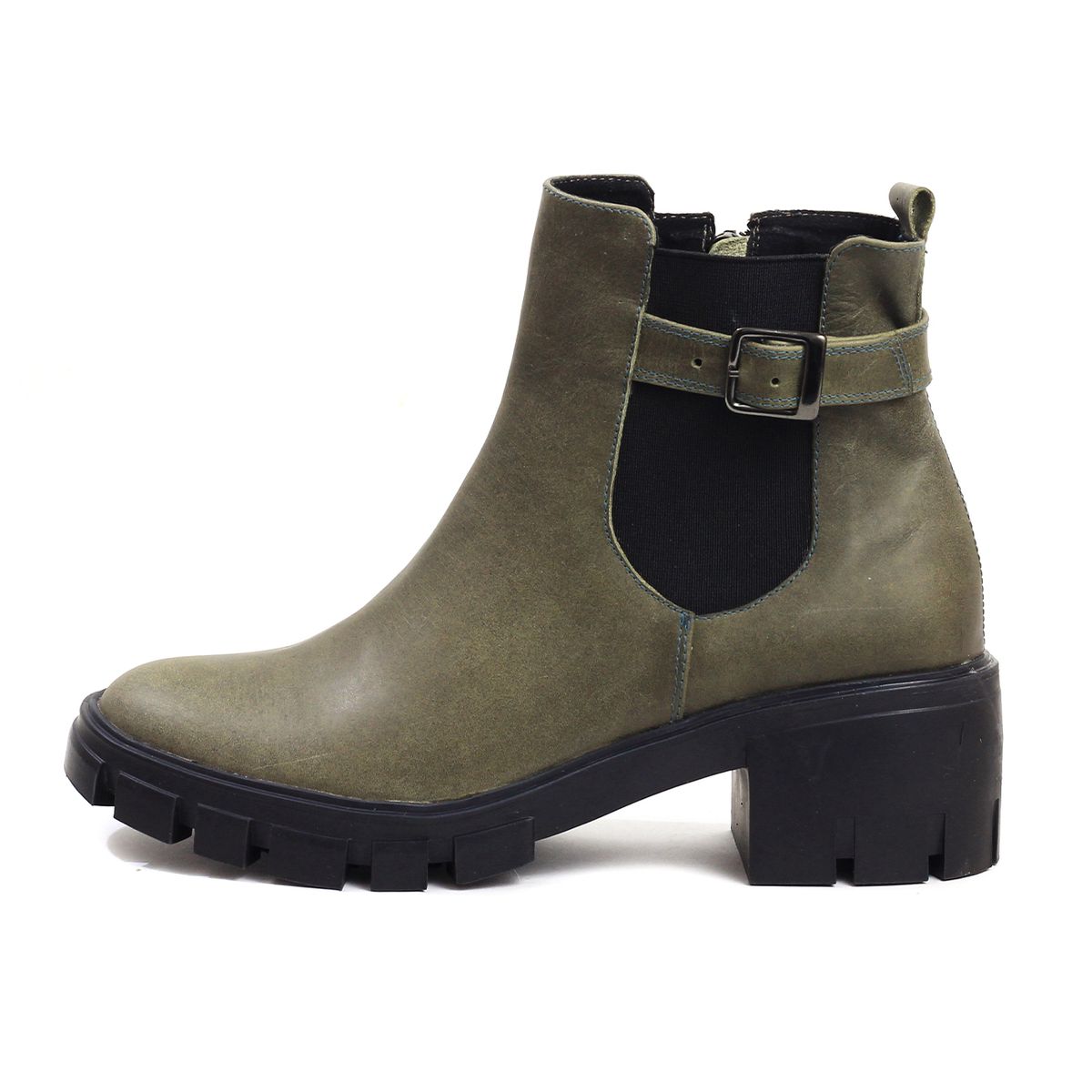 VIAR - Botines Cuero Mujer VIAR Mile Verde