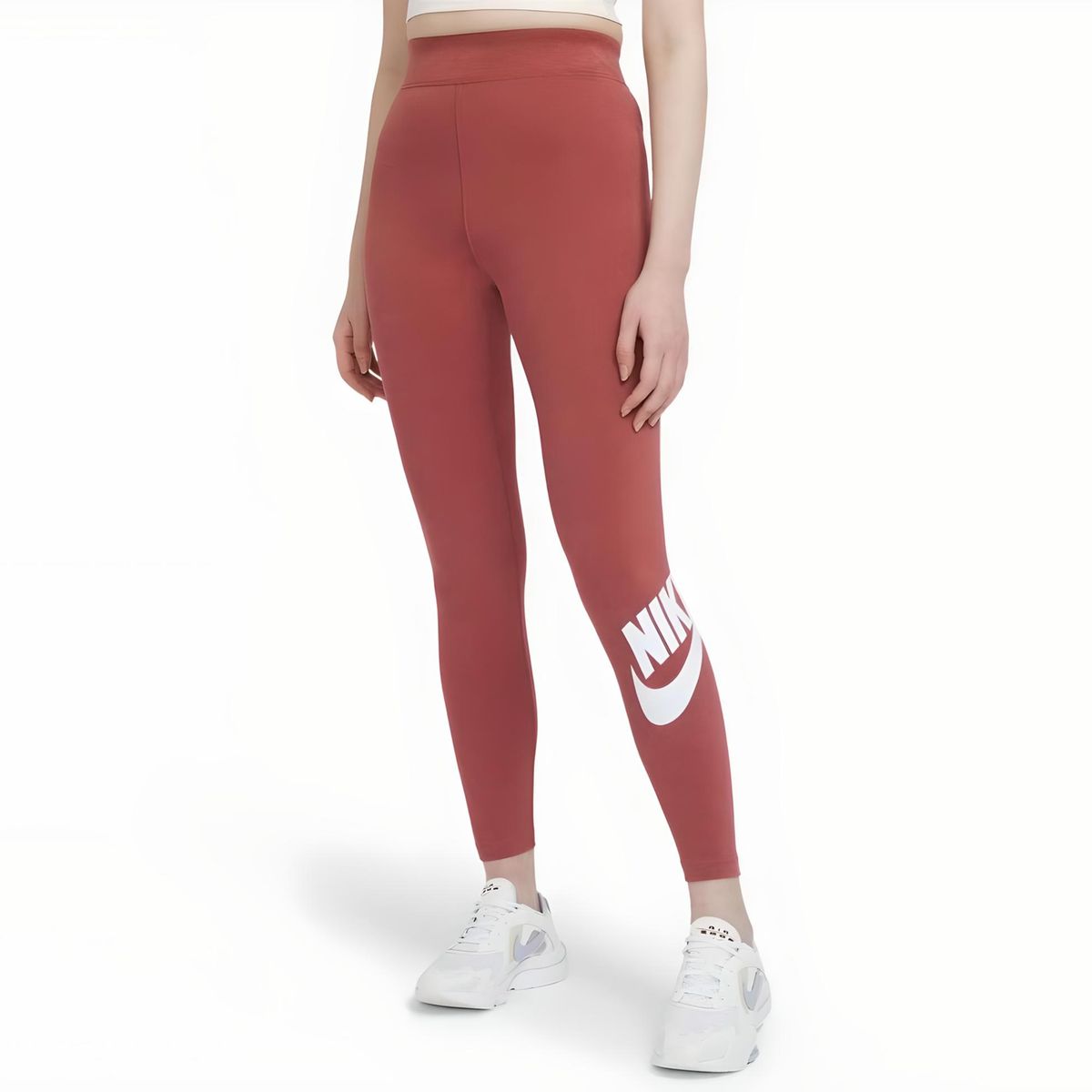 NIKE - LICRA NIKE MUJER SPORTSWEAR ESSENTIAL VINOTINTO