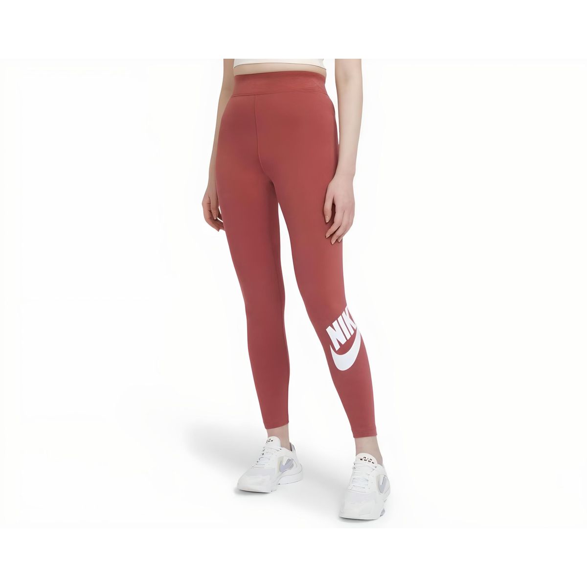 NIKE - LICRA NIKE MUJER SPORTSWEAR ESSENTIAL VINOTINTO