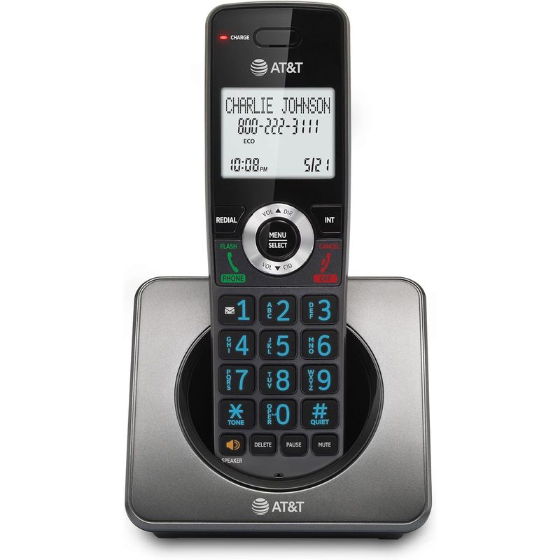 GENERICO - AT&T GL2101 Teléfono inalámbrico con bloque de llamadas identificaci