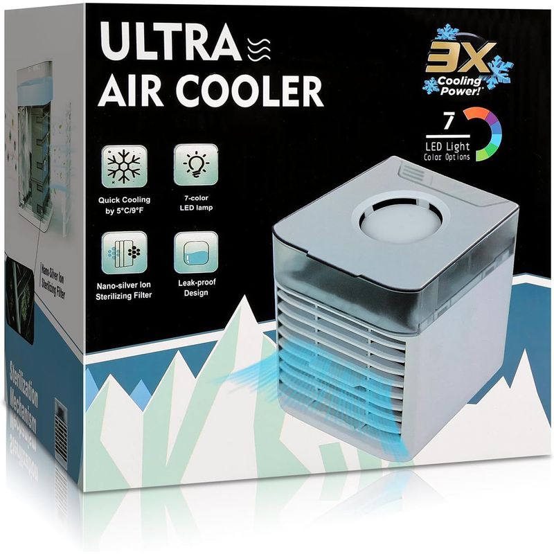 GENERICO - Ultra Enfriador Aire  Acondicionado Portátil Ventilador Caja de Hielo