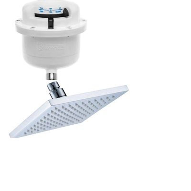 BOCCHERINI - Ducha Electrica De 220 V  graduable  Con Regadera De Lujo De 20 x 20