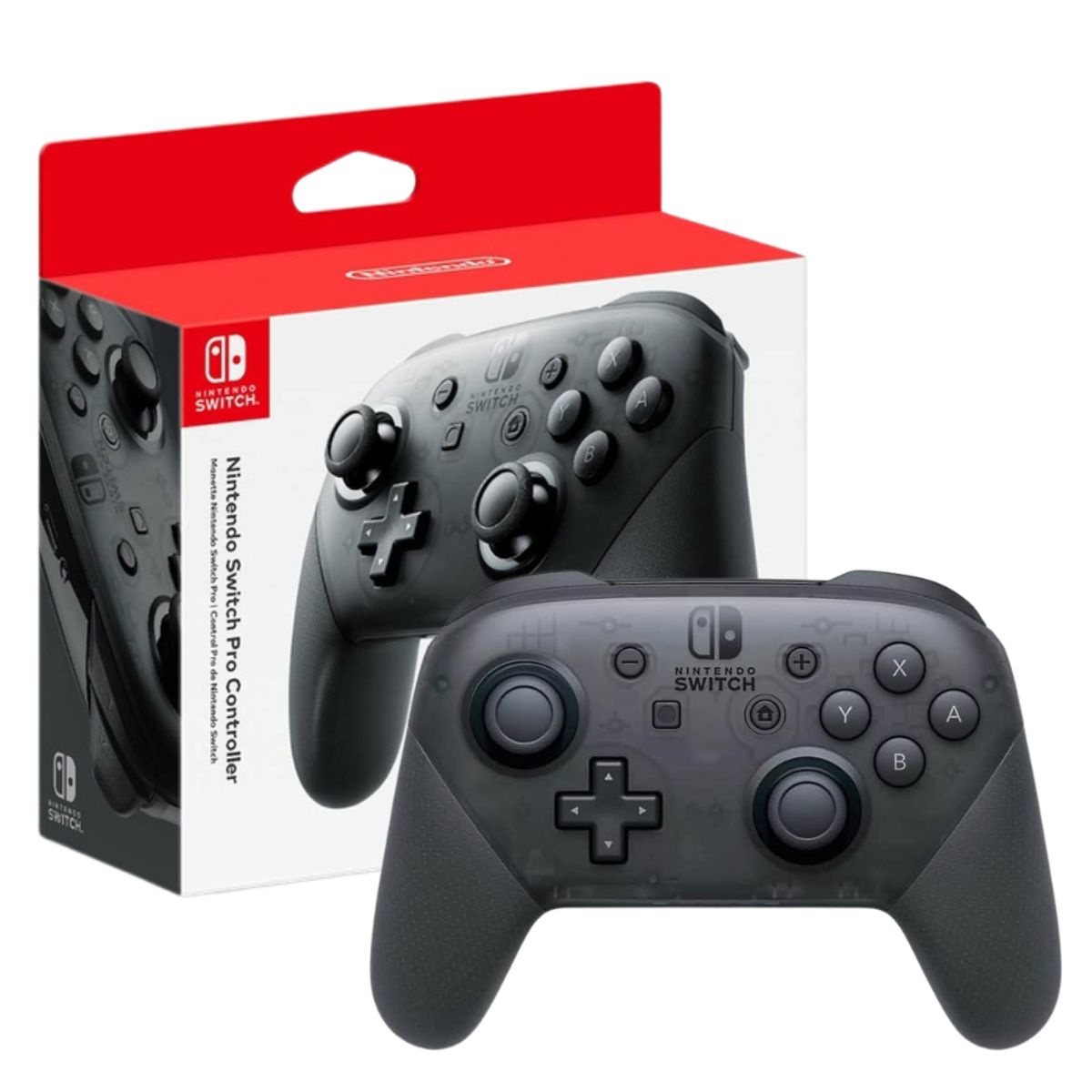 GENERICO - Control Inalámbrico NINTENDO SWITCH Pro Generico Controller Black