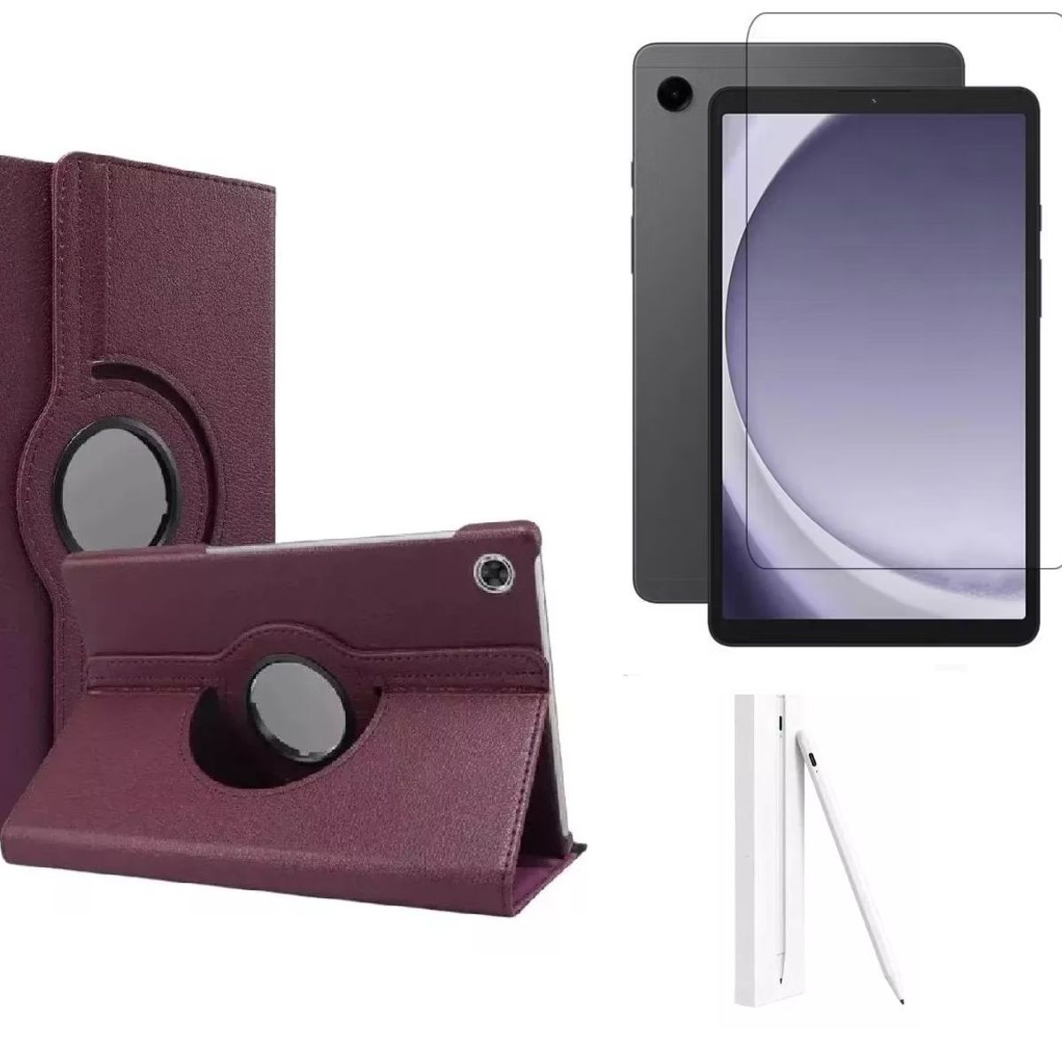 GENERICO - Estuche 360 Para Tablet Samsung A9 Plus + Pencil + Vidrio