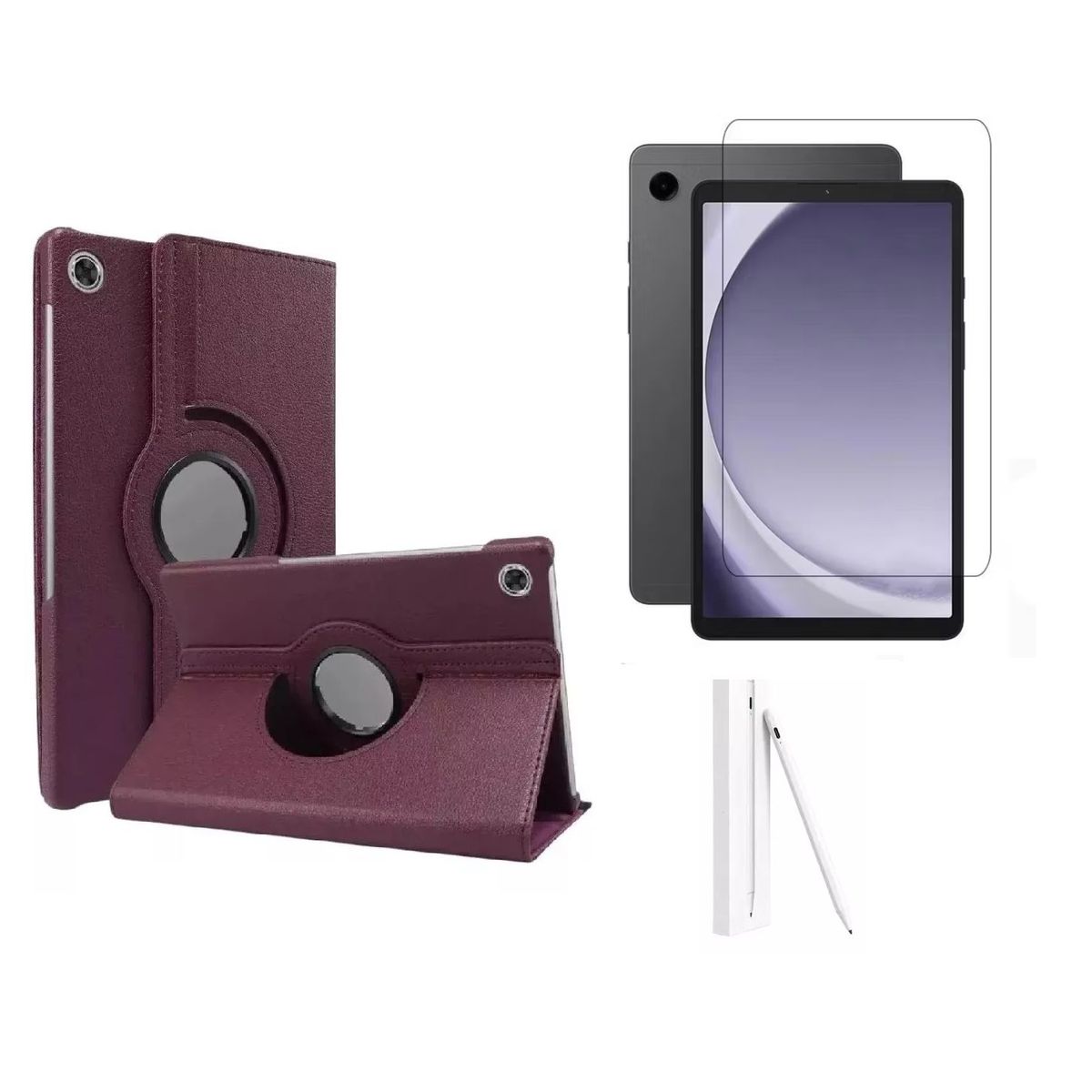 GENERICO - Estuche 360 Para Tablet Samsung A9 Plus + Pencil + Vidrio