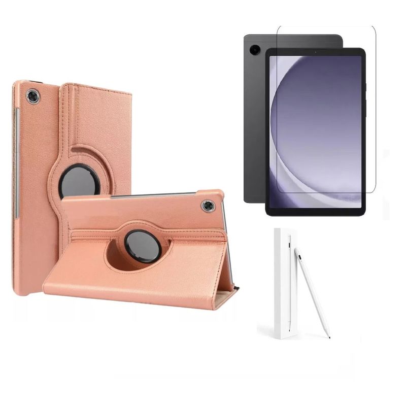 GENERICO - Estuche 360 Para Tablet Samsung A9 8.7 + Pencil + Vidrio