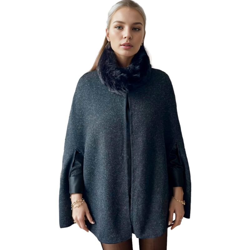 FRIOLENTA - Chal Suelto Elegante - Negro
