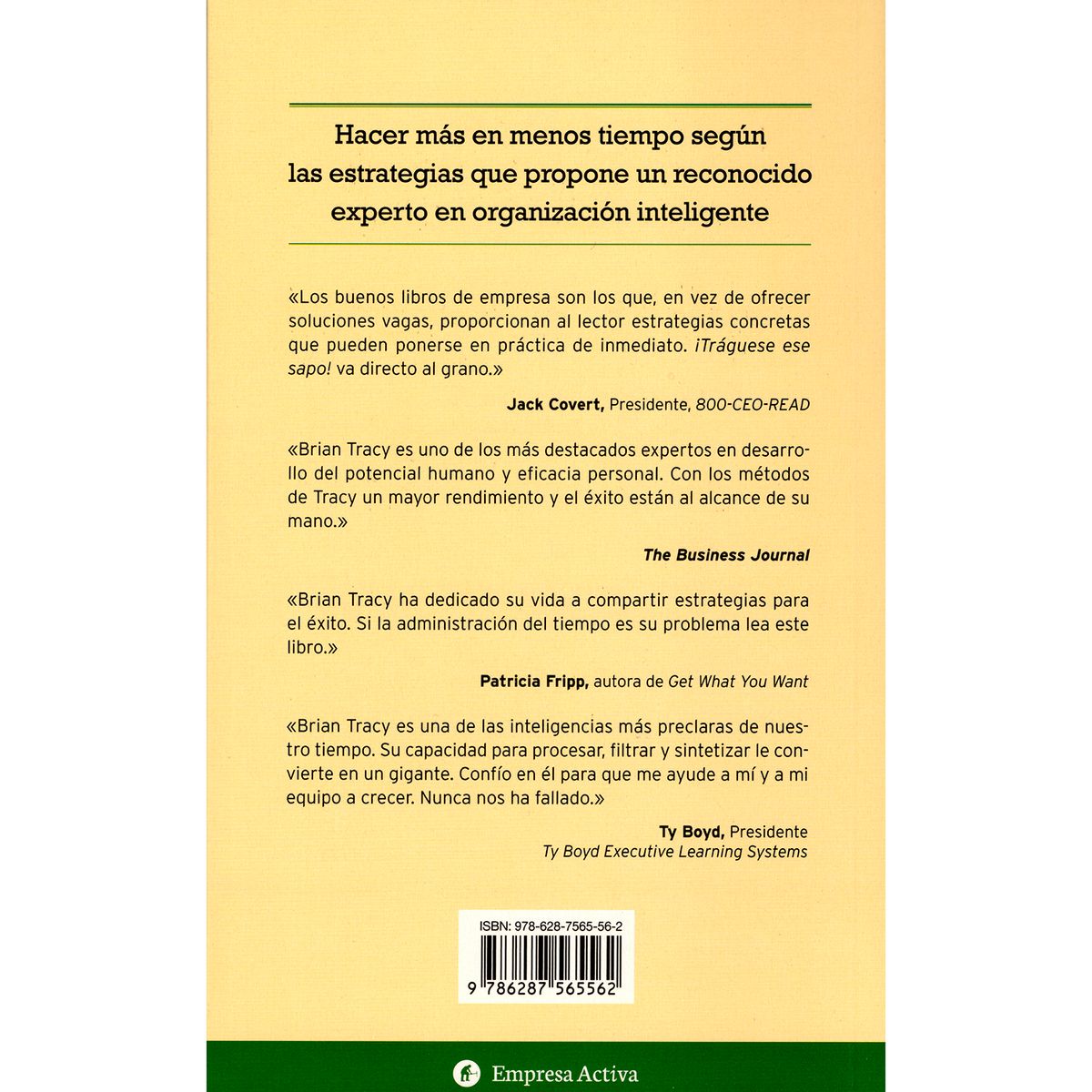 EMPRESA ACTIVA - Tráguese ese Sapo! Brian Tracy