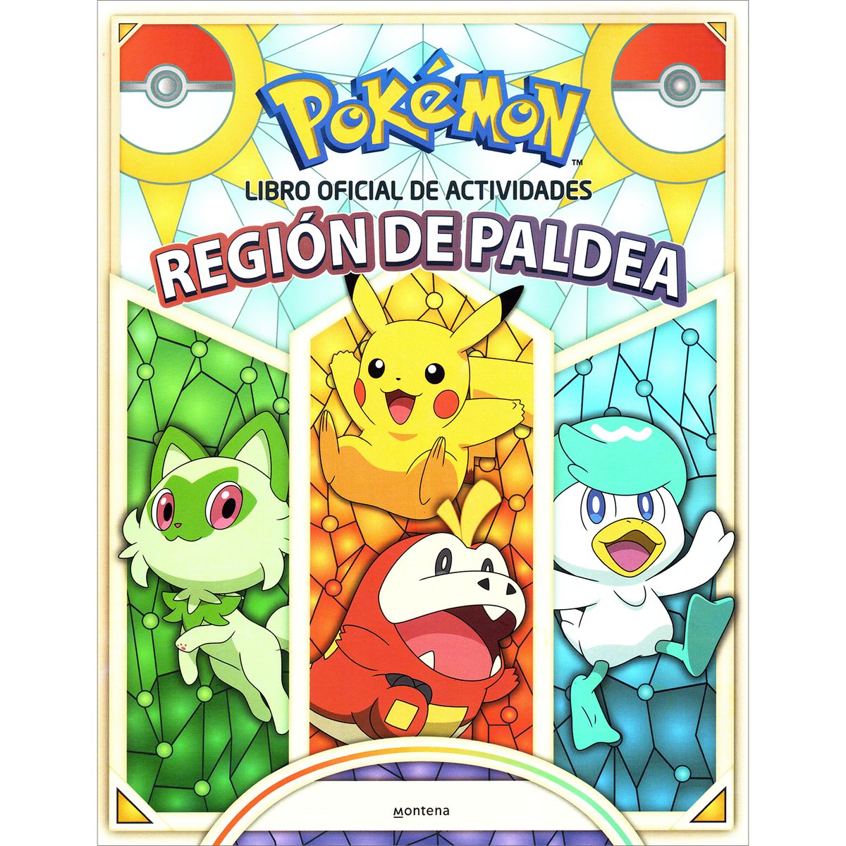 MONTENA - Pokémon. Libro Oficial De Actividades. Región De Paldea