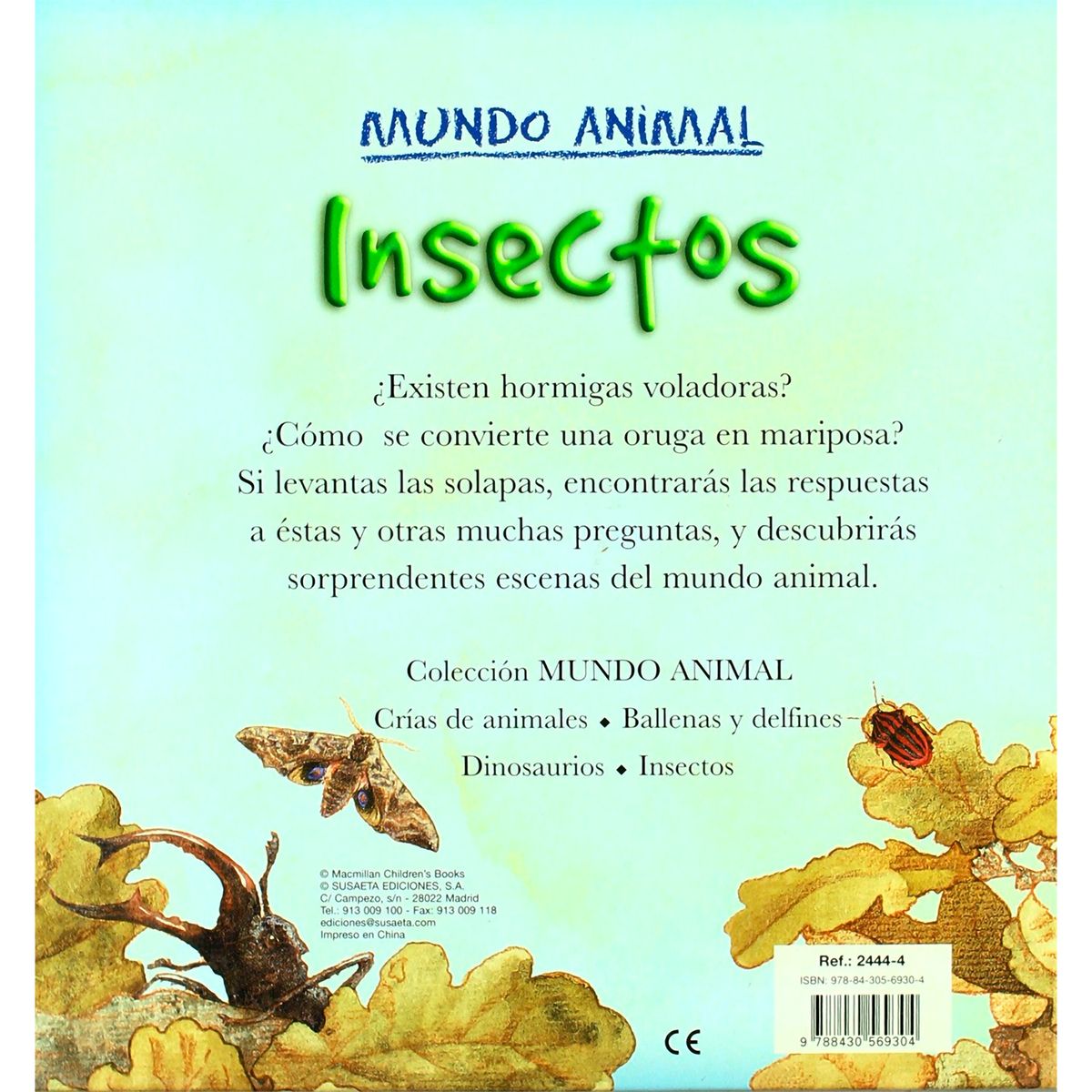 SUSAETA - Insectos. Mundo Animal (T.D)