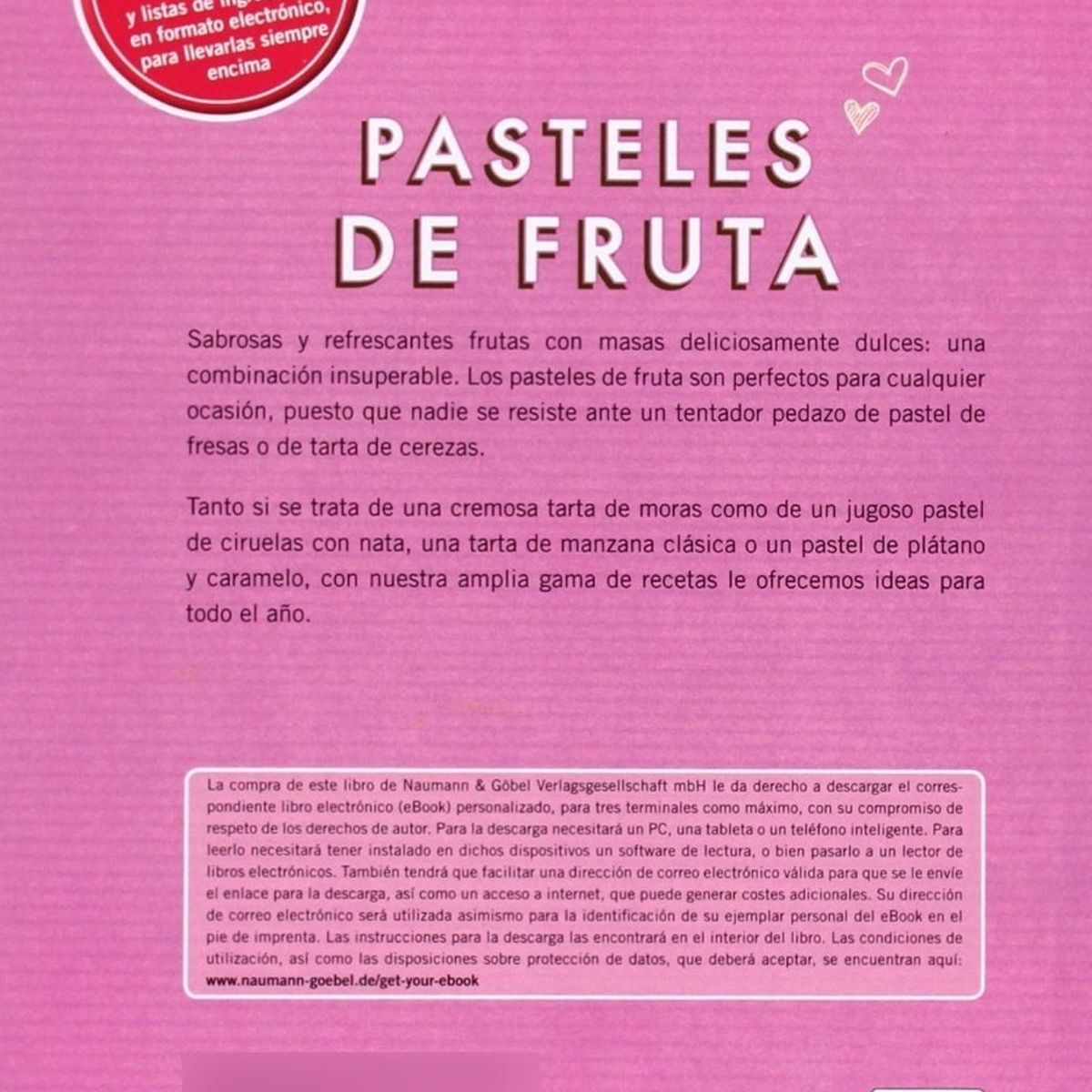 GENERICO - Pasteles De Fruta. Con Ebook (t.d)