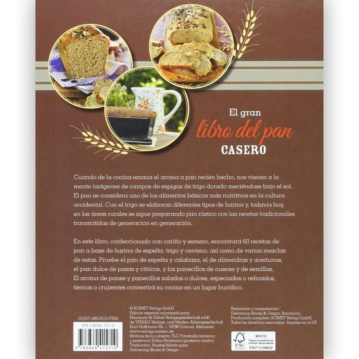 GENERICO - El Gran Libro Del Pan Casero (t.d)