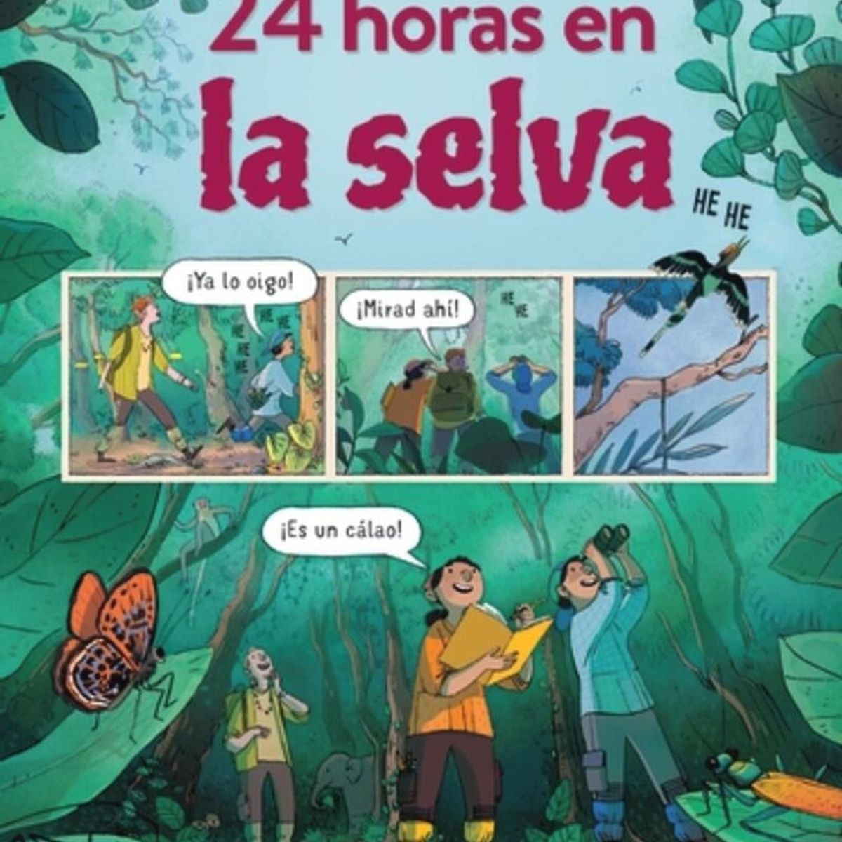 USBORNE - 24 Horas En La Selva