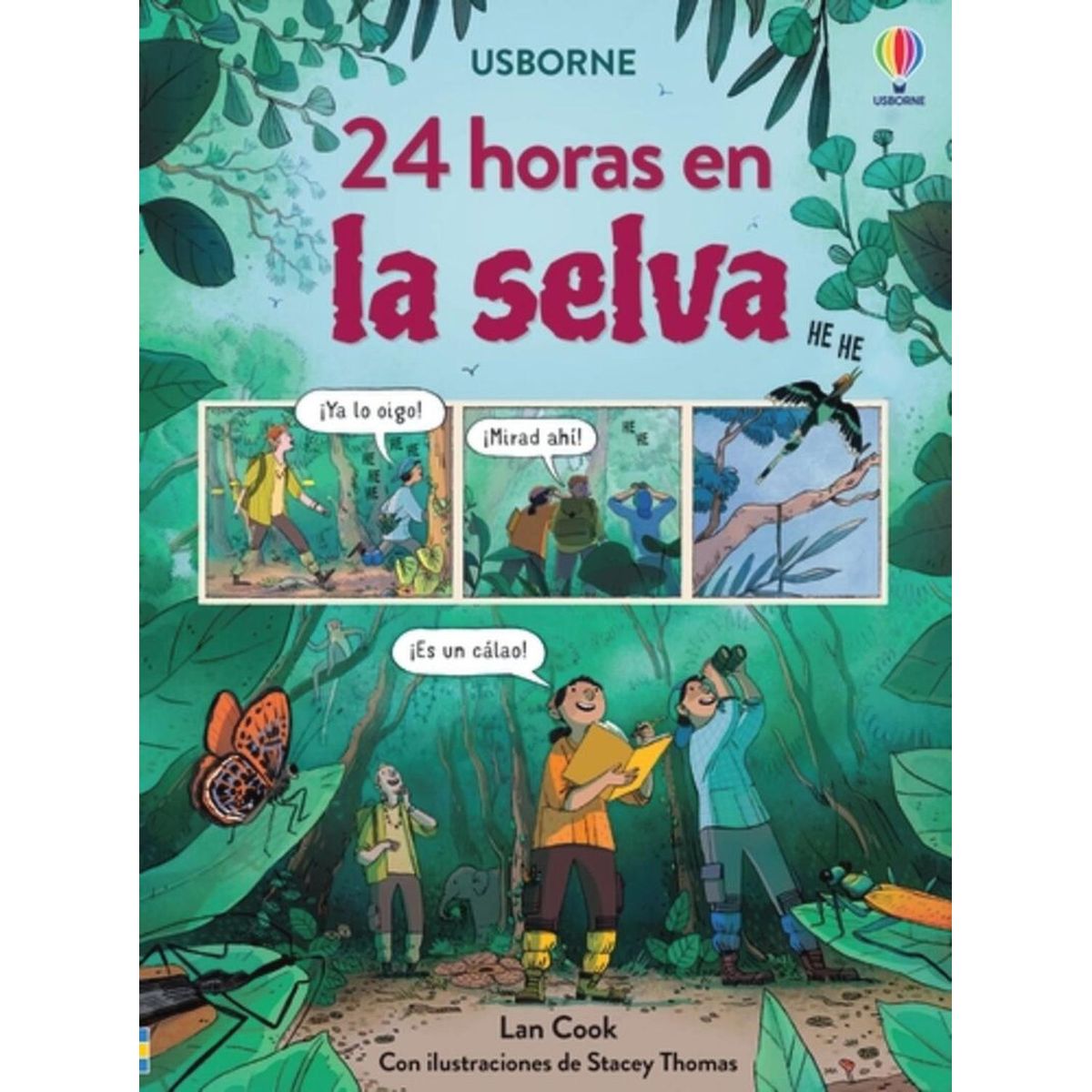 USBORNE - 24 Horas En La Selva