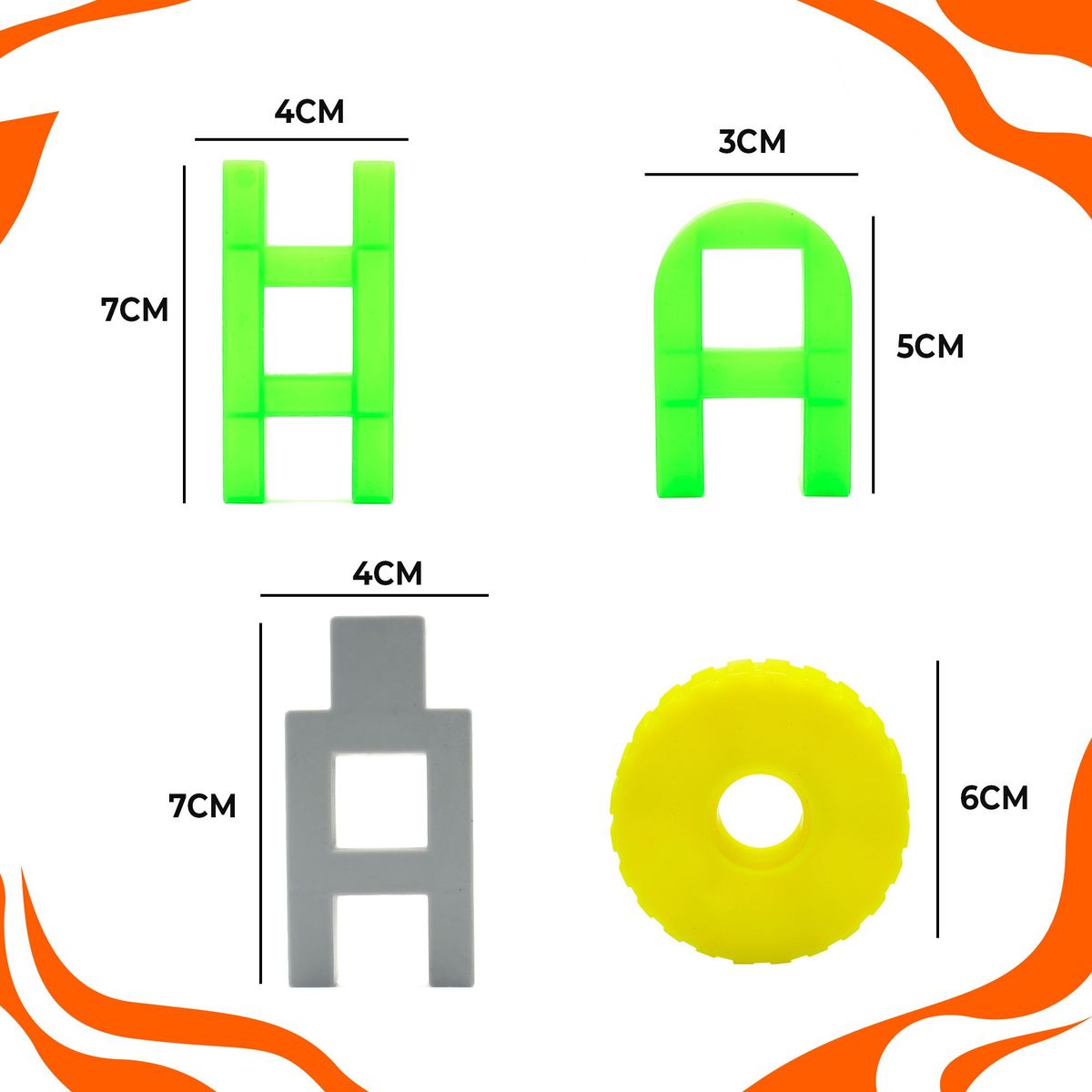 ENERGY PLUS - Juego de Construcción 3D x100 Piezas Didáctico y creativo