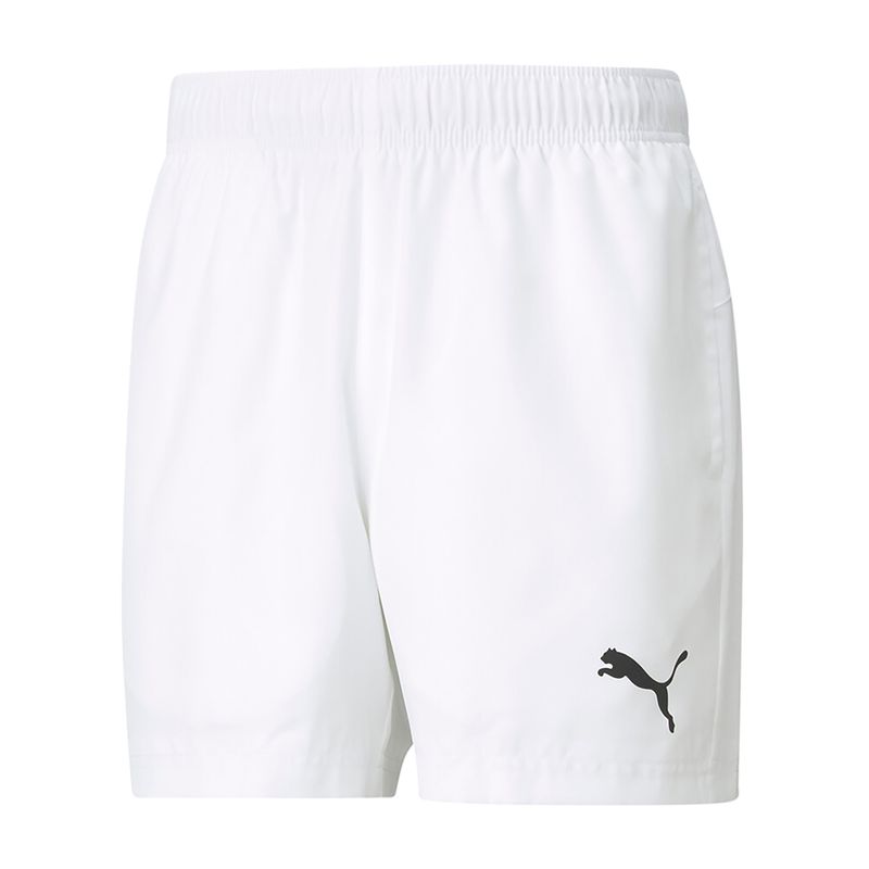 PUMA - Pantaloneta Puma para Hombre Active Woven Shorts 5 Blanco