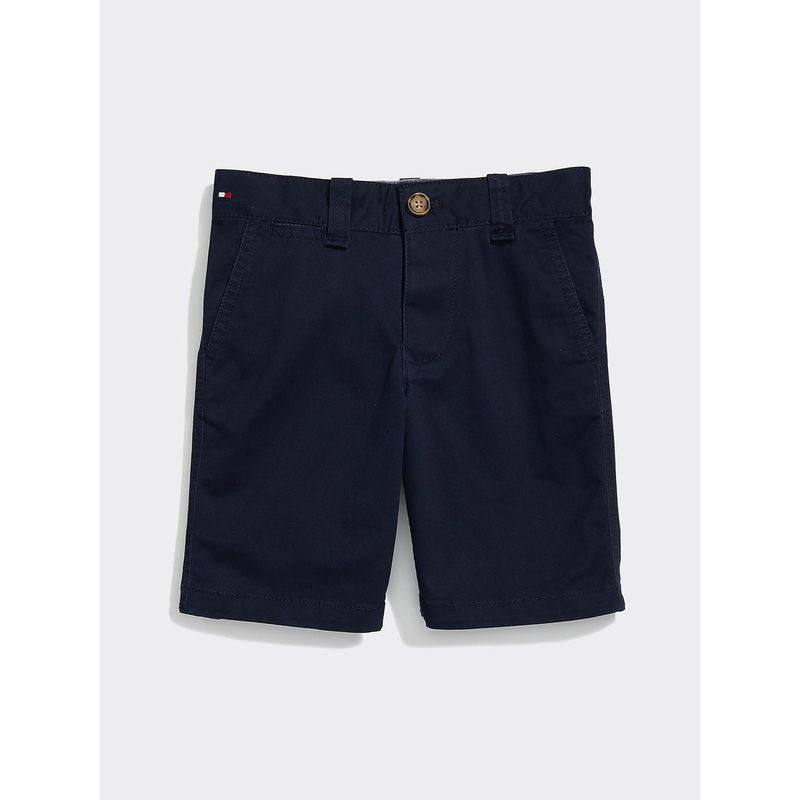 TOMMY HILFIGER - Bermudas Adaptive Con Corte Adaptado Niño Azul Tommy Hilfiger