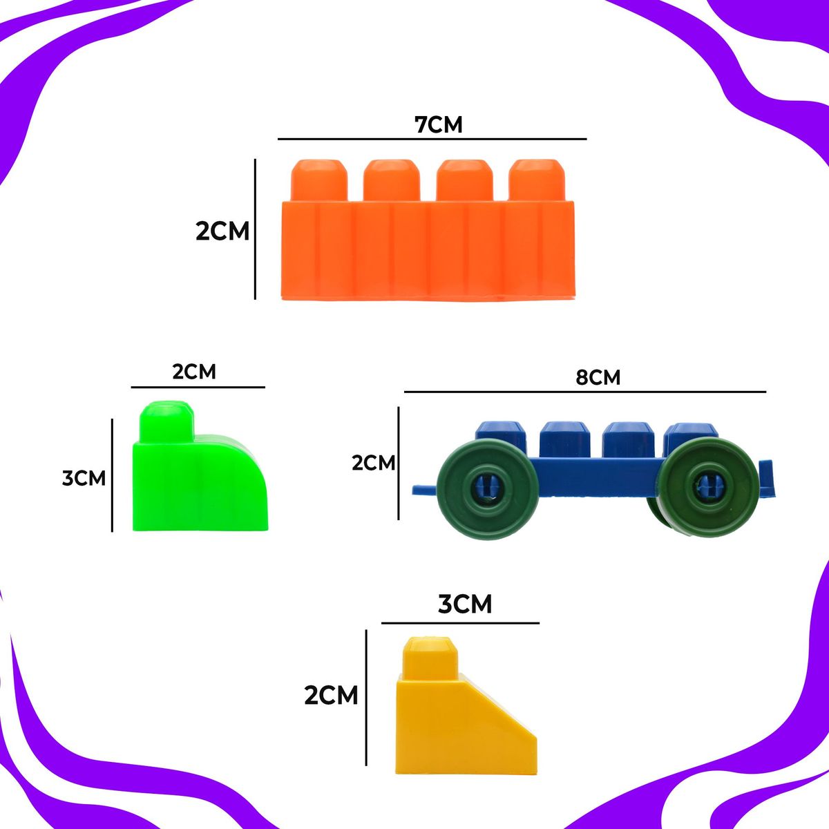 ENERGY PLUS - Yumbo Bloques Armatodo 250 Pzas Juegos Didácticos Creativos