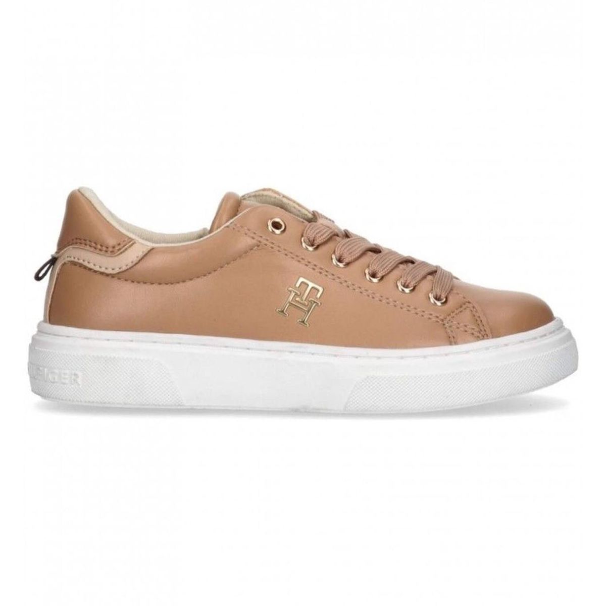 TOMMY HILFIGER - Tenis Con Cordones Para Niñas Naranja Tommy Hilfiger