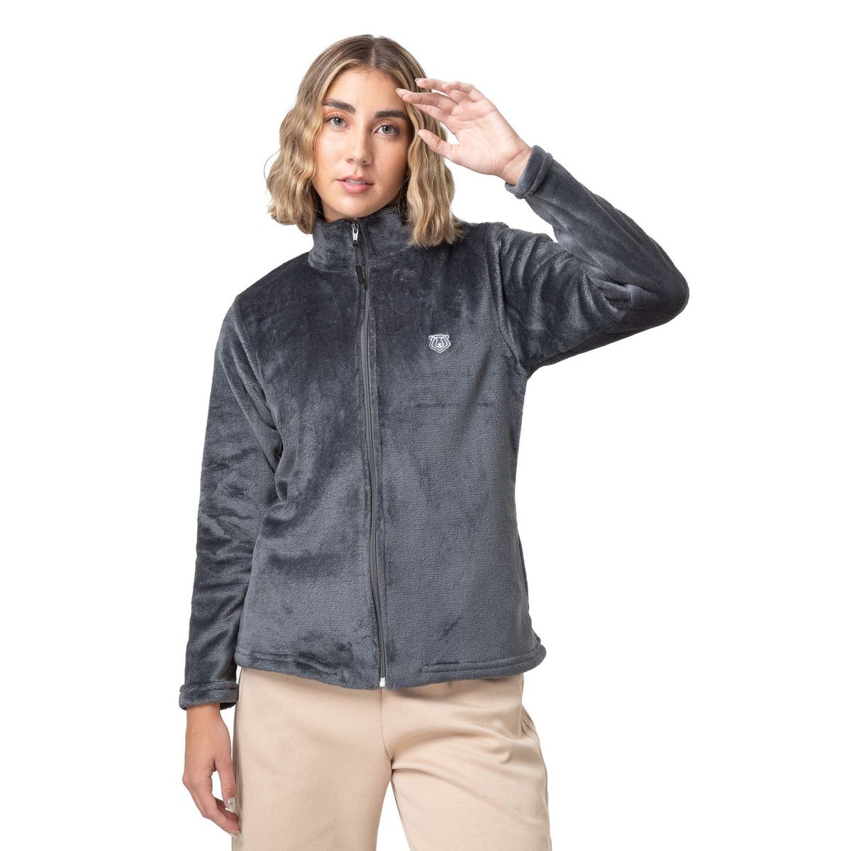 SANTANA - Chaqueta Mujer Nevado De Santa Marta Gris Oscuro