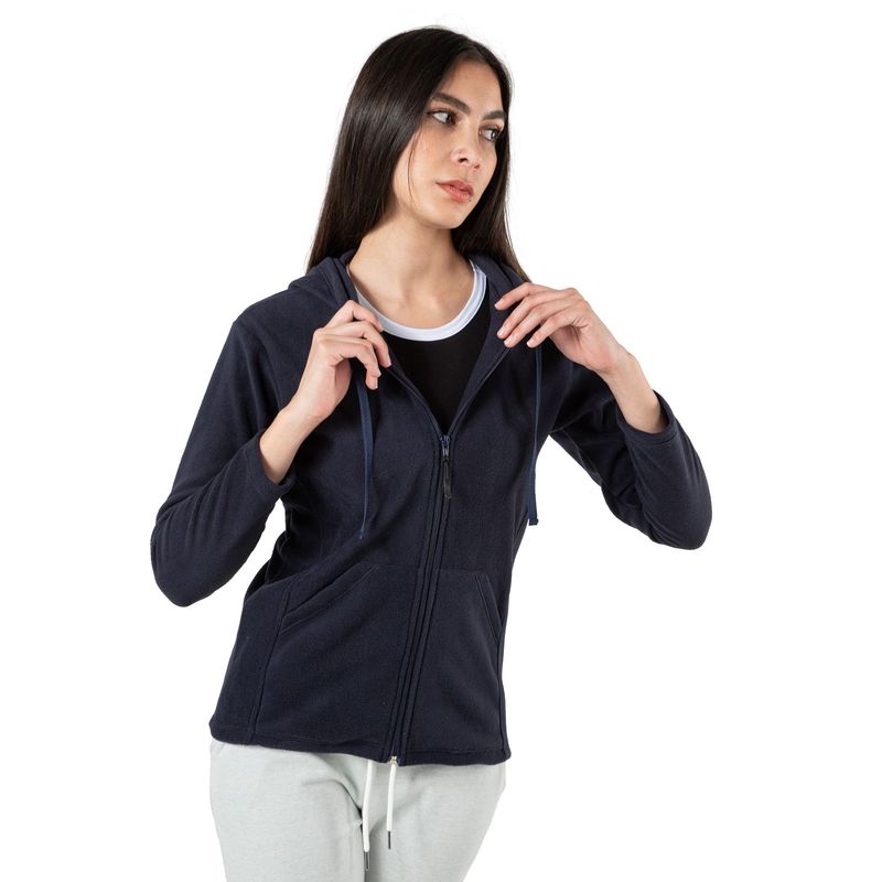 SANTANA - Hoodie Térmico Mujer Nevado del Cocuy Azul Oscuro_.