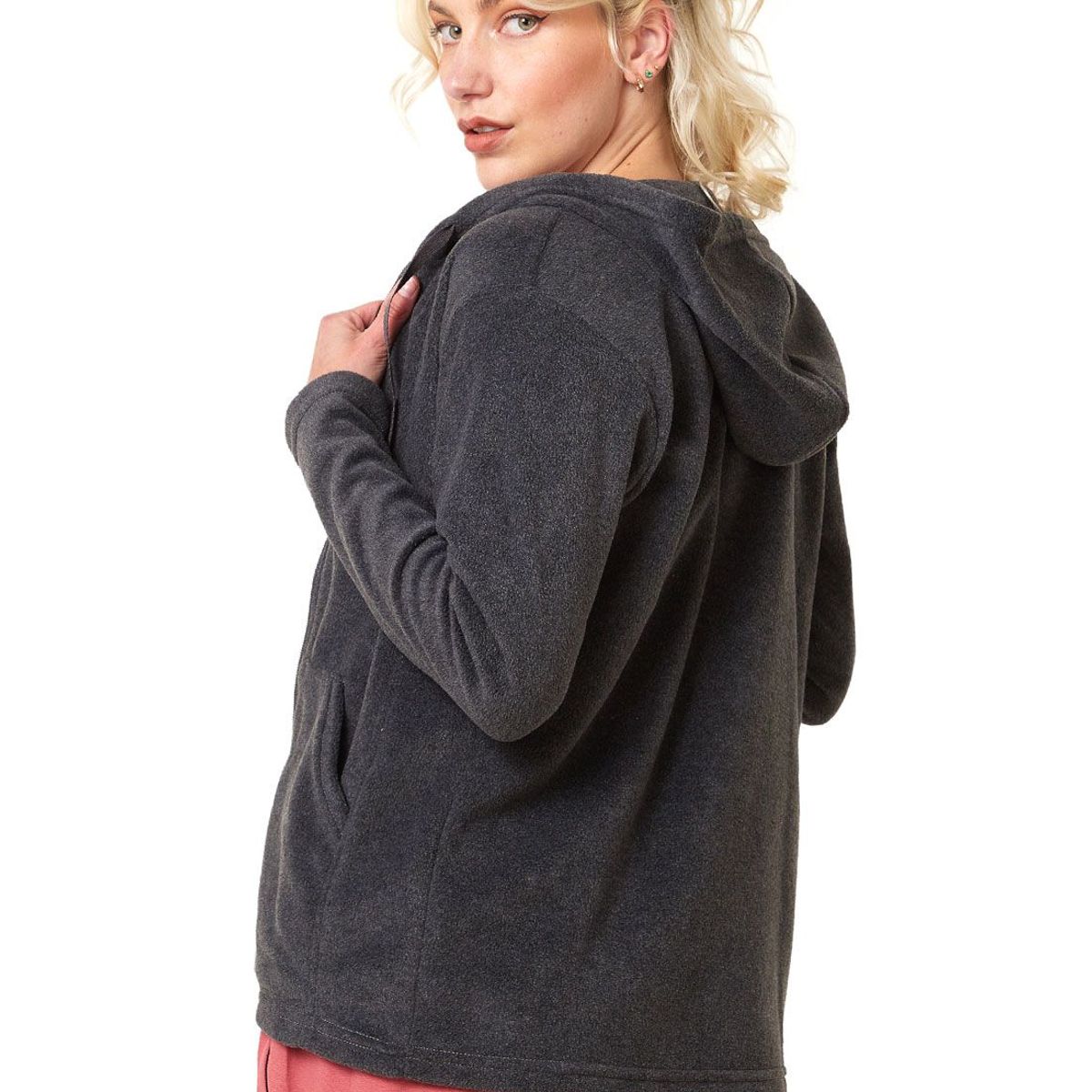 SANTANA - Hoodie Térmico Mujer Nevado del Cocuy Gris Oscuro