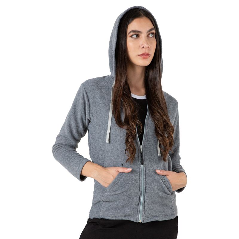 SANTANA - Hoodie Térmico Mujer Nevado del Cocuy Gris Medio_.