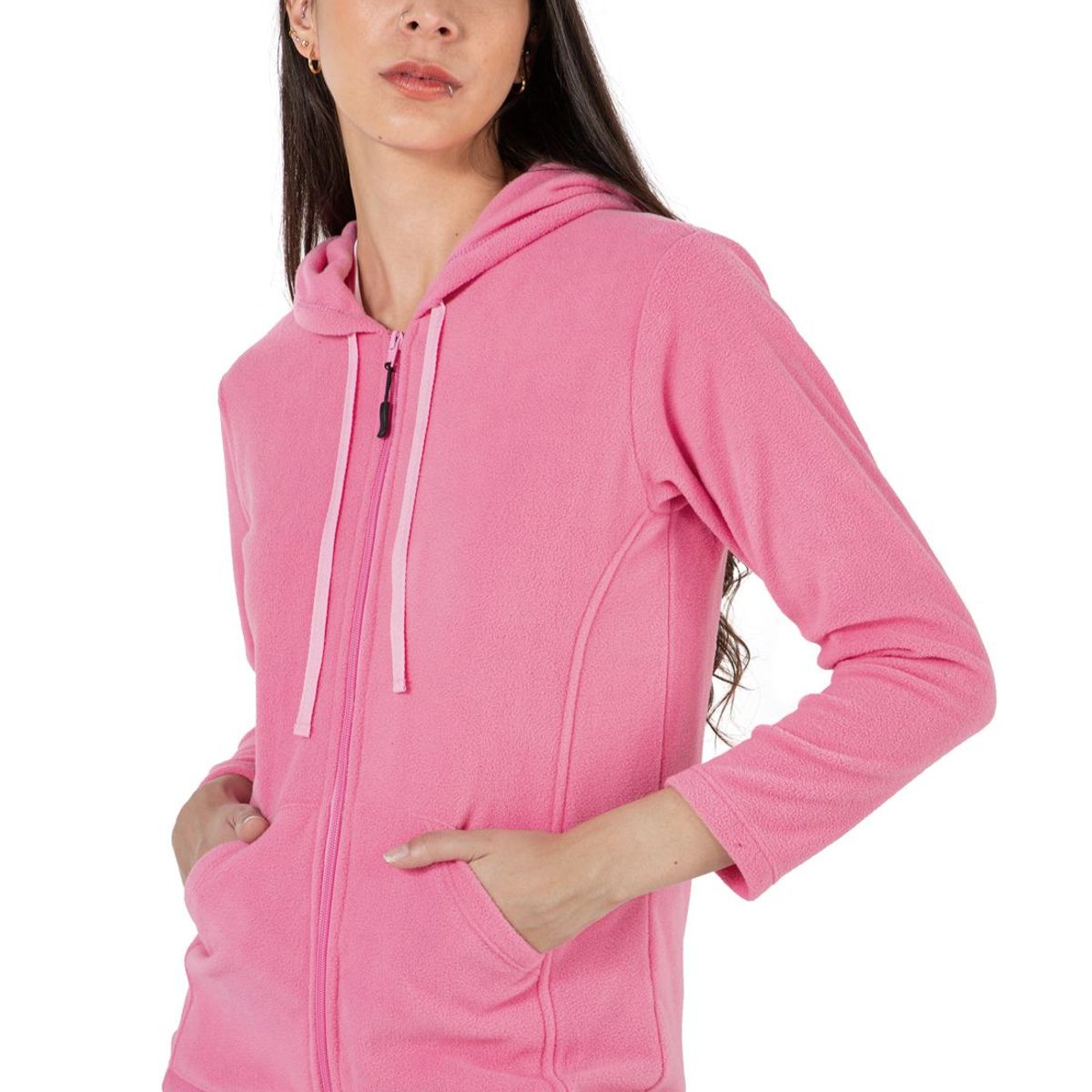 SANTANA - Hoodie Térmico Mujer Nevado del Cocuy Rosado