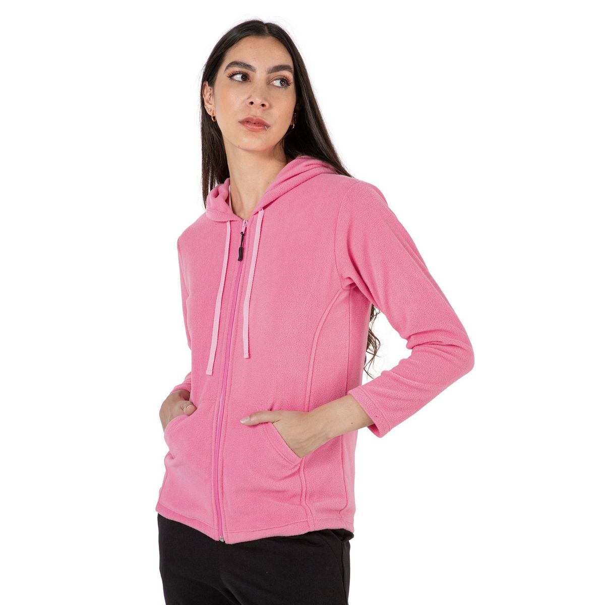 SANTANA - Hoodie Térmico Mujer Nevado del Cocuy Rosado
