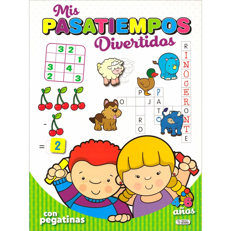 GENERICO - Mis Pasatiempos Divertidos 2. Verde. 4-6 Años