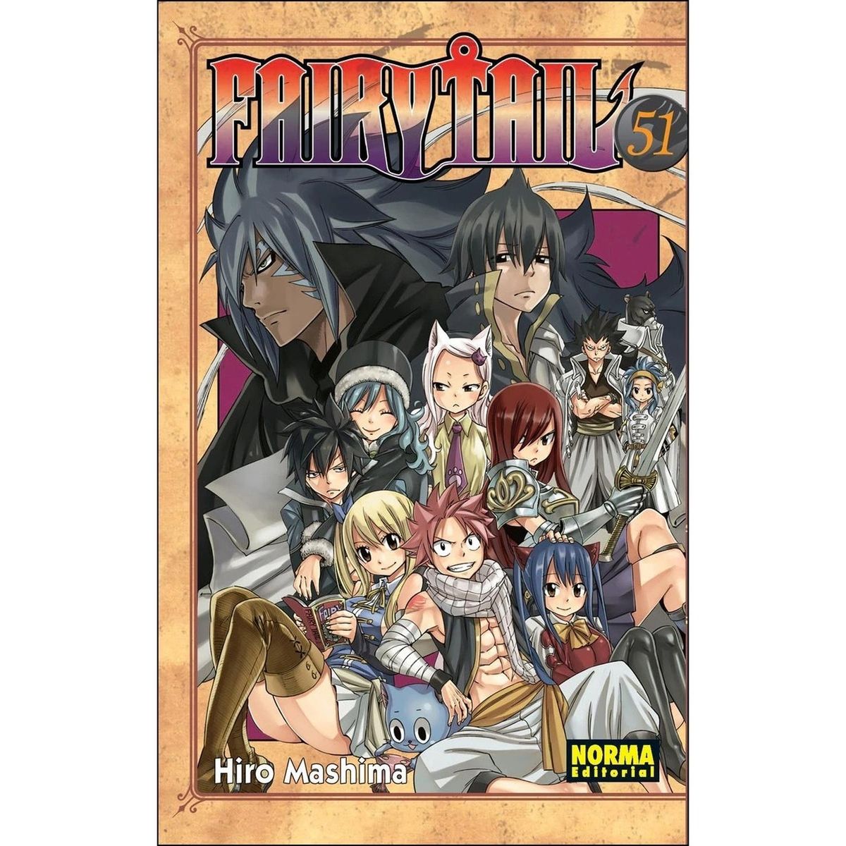 EDITORIAL NORMA - Fairy Tail No. 51. Hiro Mashima