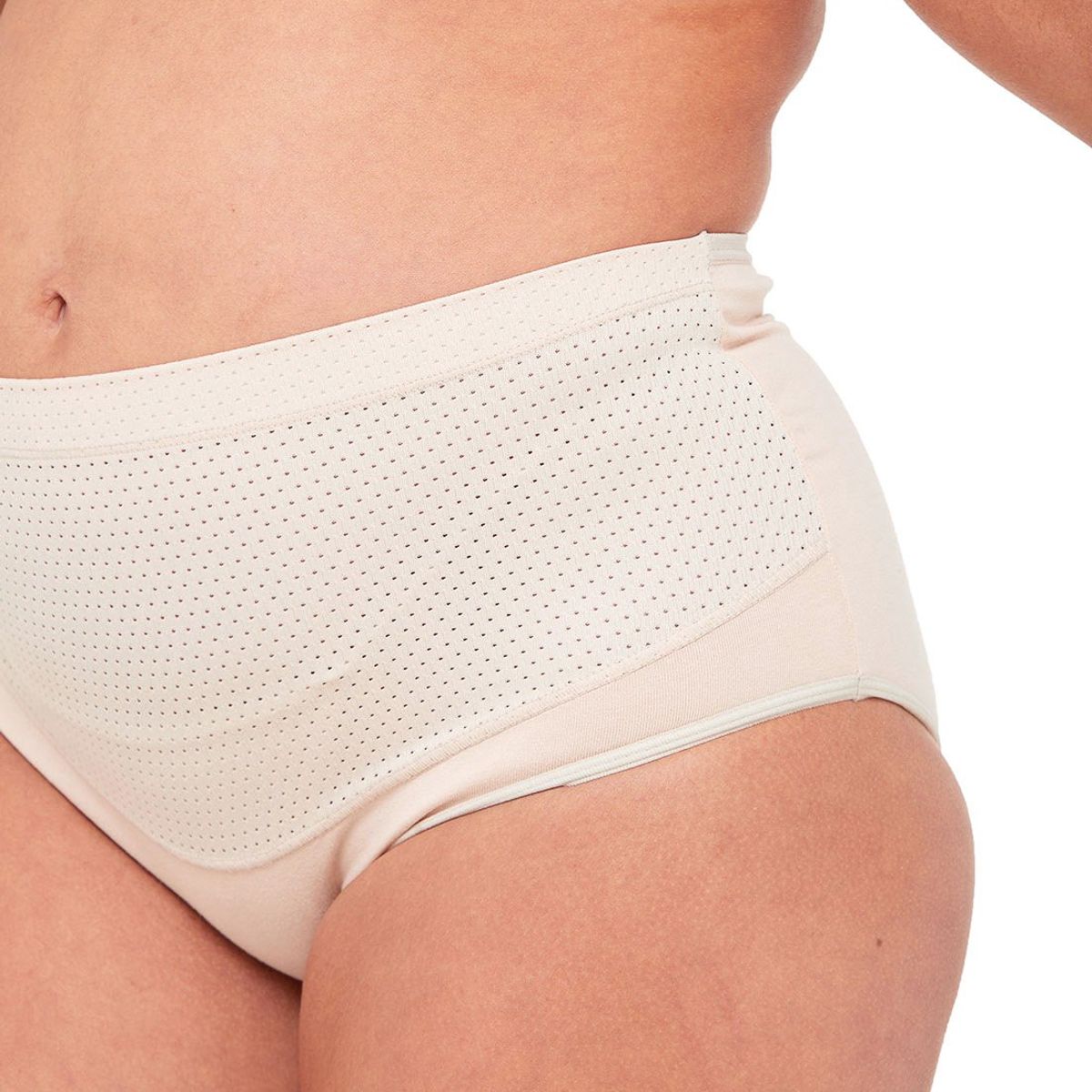 SANTANA - Panty Materno Mujer Santana Beige