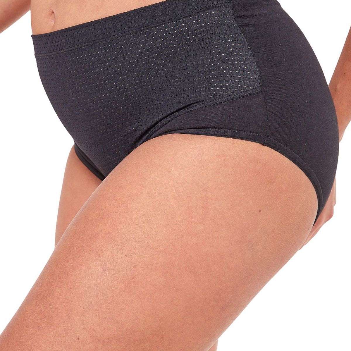 SANTANA - Panty Materno Mujer Santana Negro