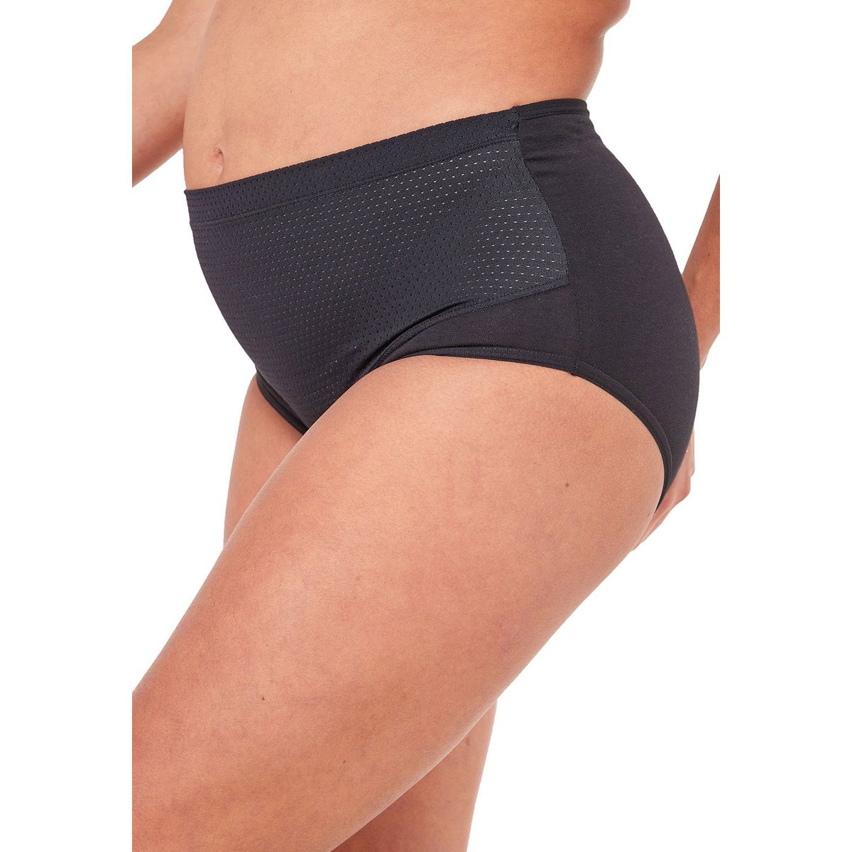 SANTANA - Panty Materno Mujer Santana Negro