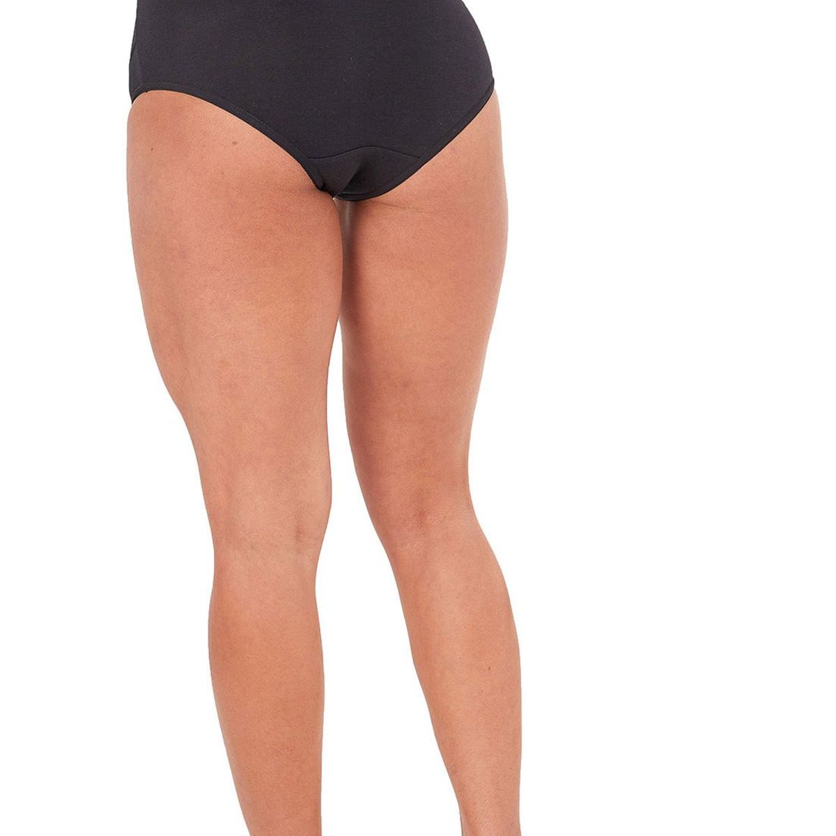 SANTANA - Panty Materno Mujer Santana Negro