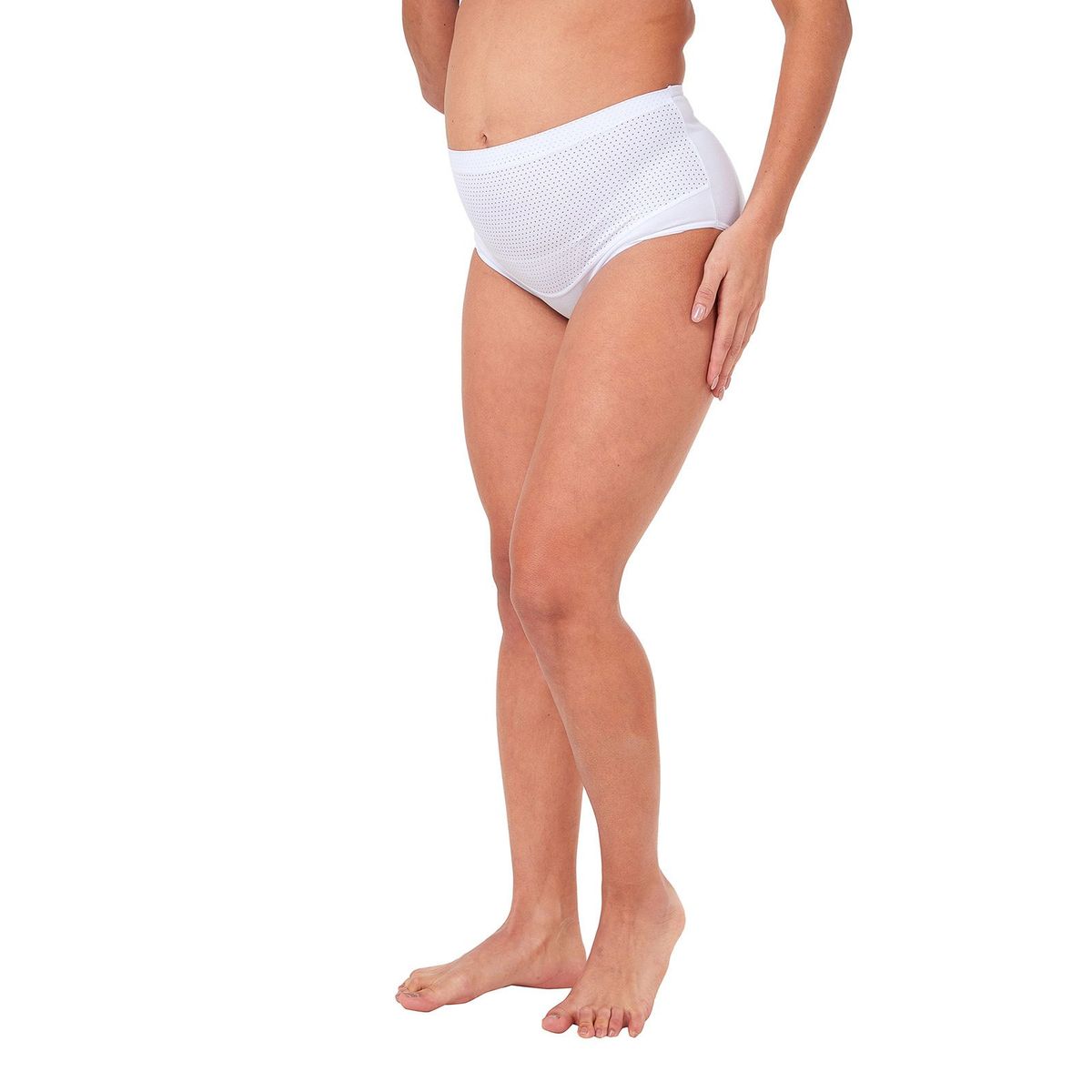 SANTANA - Panty Materno Mujer Santana Blanco