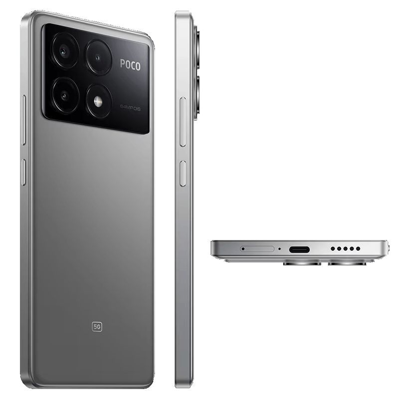 XIAOMI - Celular Xiaomi Poco X6 Pro 5G 512Gb  12Ram gris