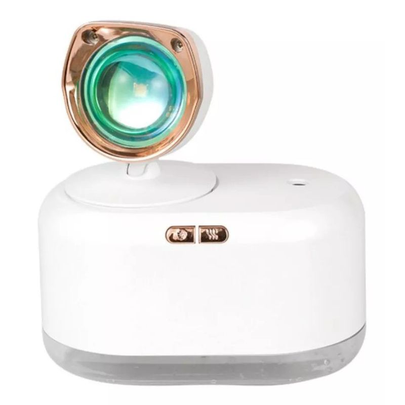 GENERICO - Humidificador De Aire Difusor Lámpara Integrada + Escencia