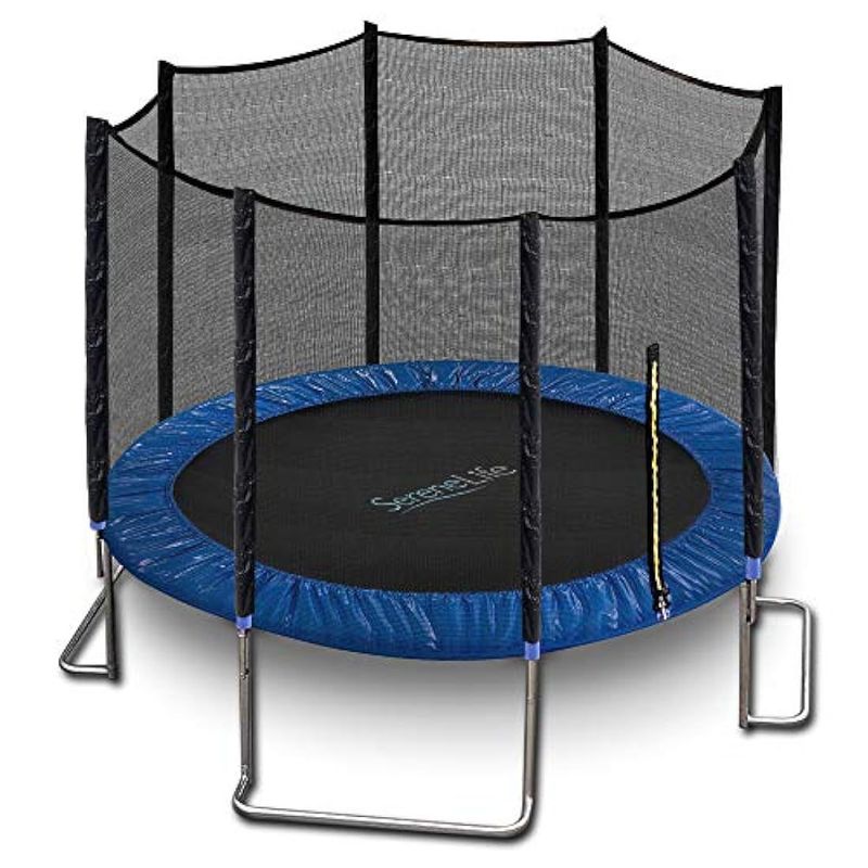 SERENELIFE - Trampolín al aire libre para niños SERENELIFE SLTRA10BL