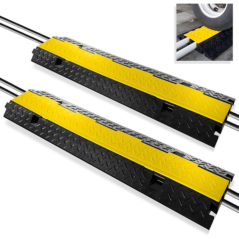PYLE - Topes de Estacionamiento de cable PYLE-PRO PCBLCO103X2