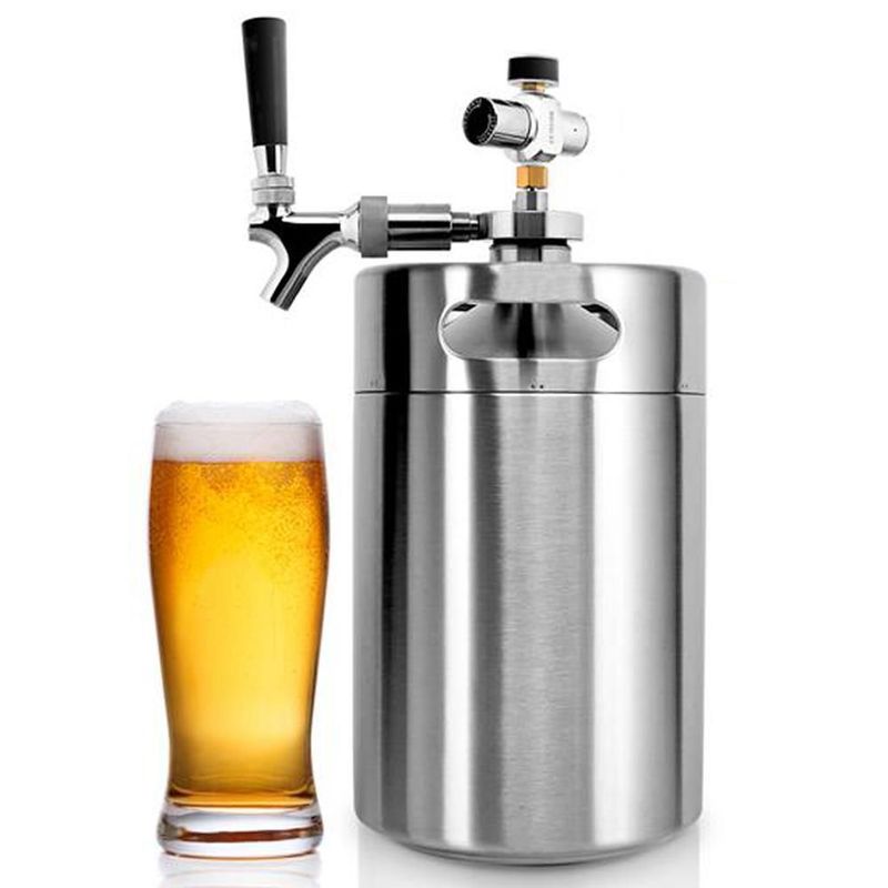 NUTRICHEF - Dispensador de Cerveza color gris NUTRICHEF PKBRTP299