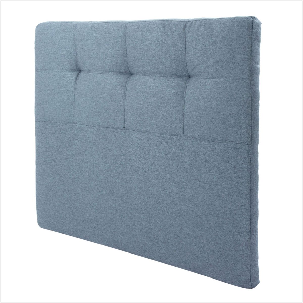 PRODESCANSO - [SENCILLO- E] Cabecero En Microfibra - 200 X 110 X 12 Entero - GRIS