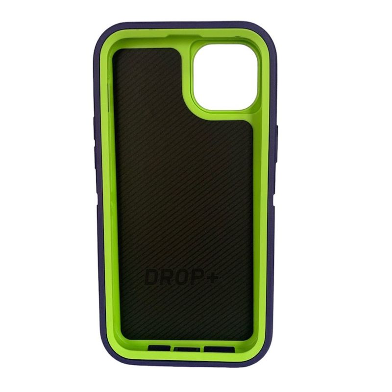 OTTERBOX - Estuche Otterbox Defender Para iPhone 15 Plus  - Violeta con Verde