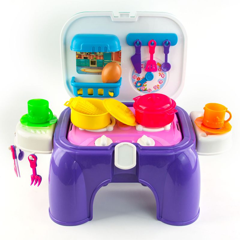 ENERGY PLUS - Cocina de Juguete 24 Piezas Aventura Culinaria Infantil