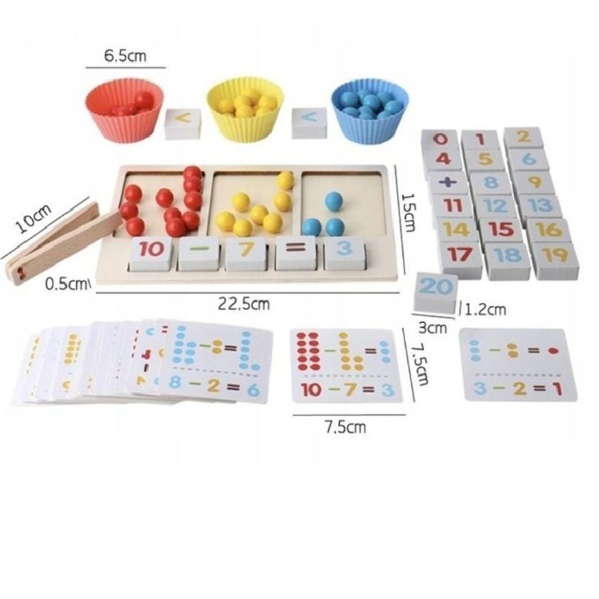 SWISSHOME DR HOFFMAN - JUEGO MATEMATICO DIVERTIDO Y EDUCATIVO NIÑOS +4 AÑOS