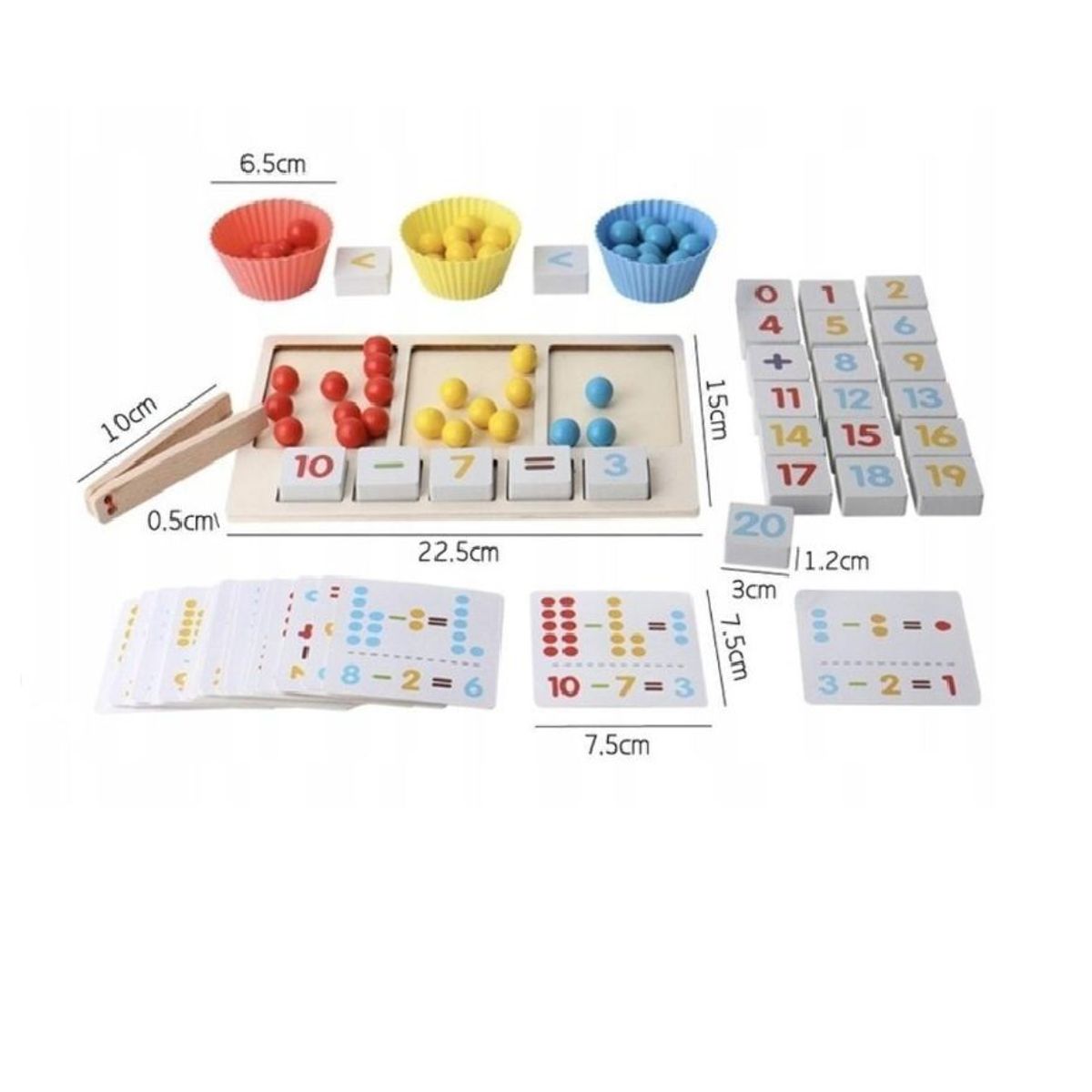 SWISSHOME DR HOFFMAN - JUEGO MATEMATICO DIVERTIDO Y EDUCATIVO NIÑOS +4 AÑOS