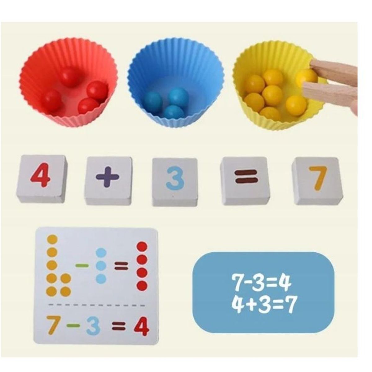 SWISSHOME DR HOFFMAN - JUEGO MATEMATICO DIVERTIDO Y EDUCATIVO NIÑOS +4 AÑOS