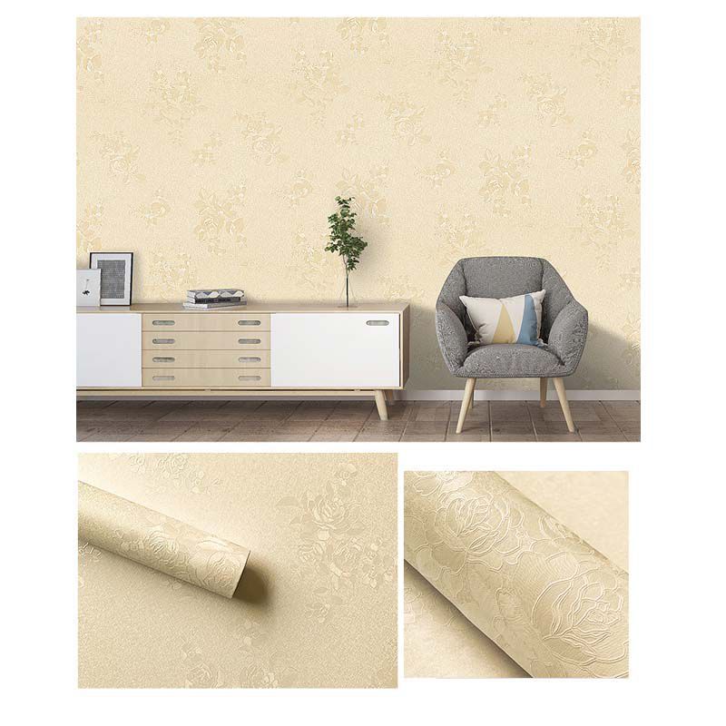 GENERICO - Papel Vinilo Adhesivo De 10 M X 45 Cm Dorado