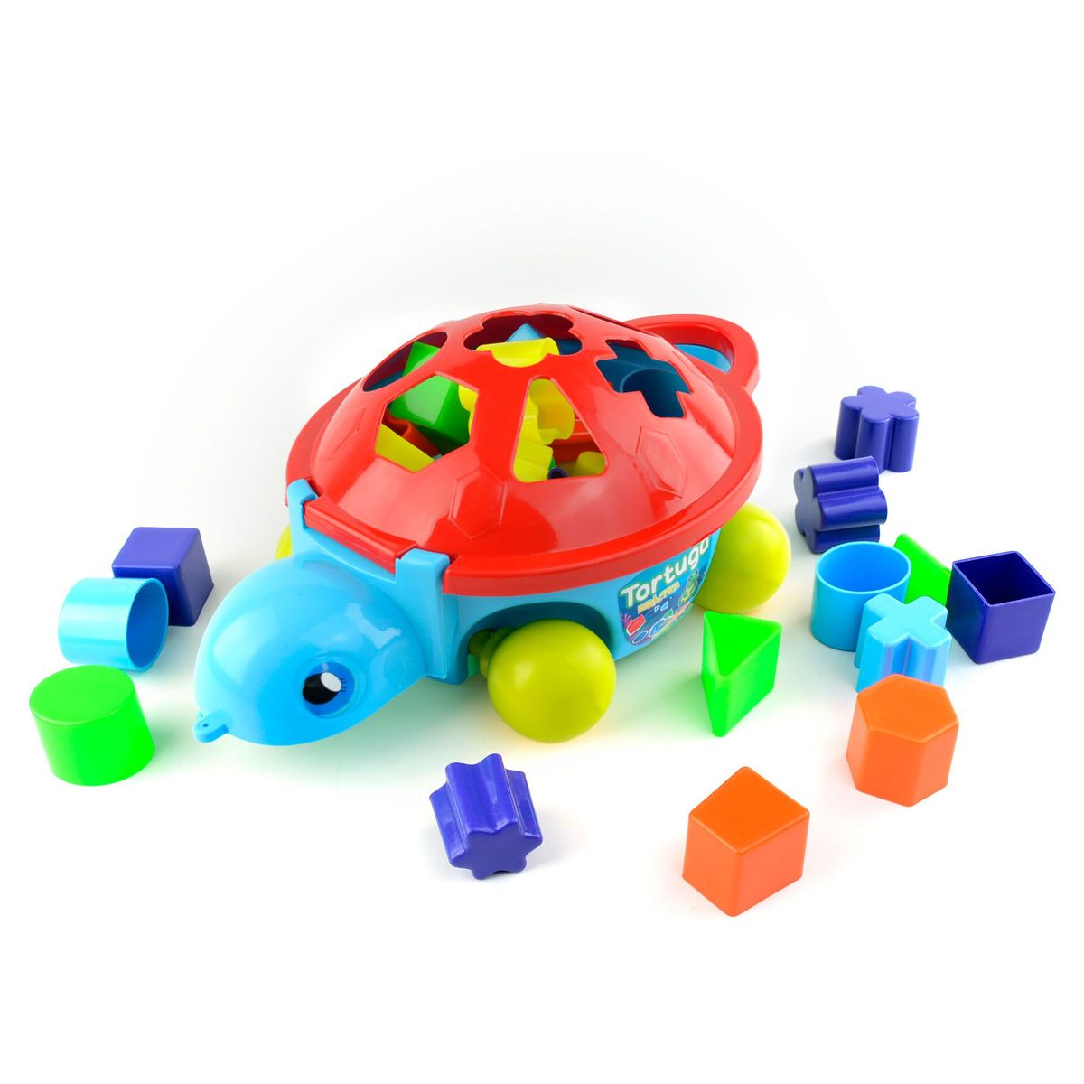 ENERGY PLUS - Tortuga Didáctica Bloques que Potencian la Mente 20 Pzas