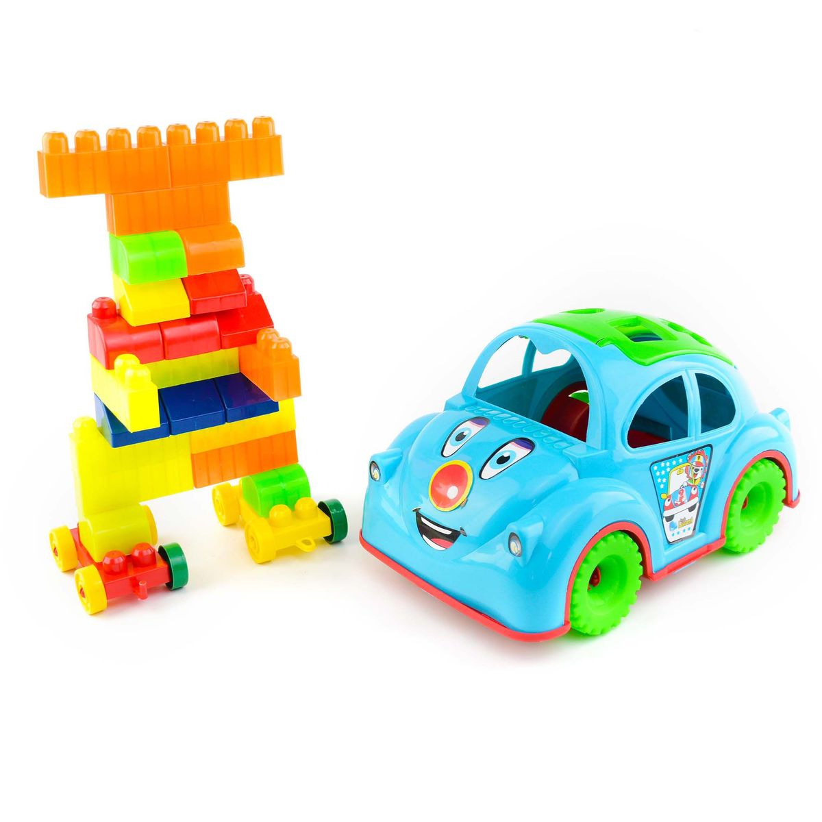 ENERGY PLUS - Carro Didáctico Aventura y Aprendizaje con 30 Bloques